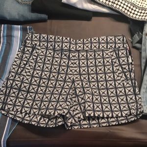 J. Crew side zip dress shorts